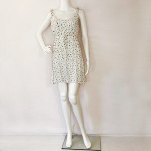 Brandy Melville White Floral Dress
